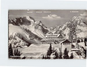 Postcard Kreuzeckhaus Mountain Cabin Germany