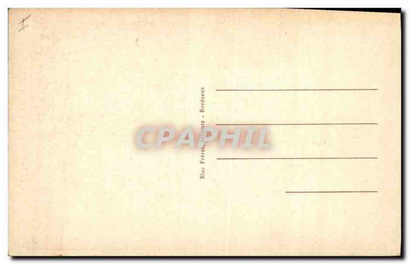 Old Postcard Cordouan Lighthouse