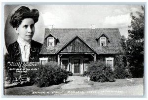 c1950's Lizzie McDaniels Shepard Of The Hills Ozark MO RPPC Photo Postcard 