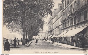 QUIMPER, Finistere, France, 1900-1910's; Le Quai de l'Odet