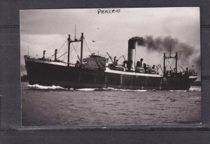 SHIP  PERSEUS , BLUE FUNNEL LINE,1923 ppc  REPRINT