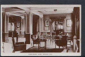 Warwickshire Postcard - Warwickshire House Entrance Hall  RS5780