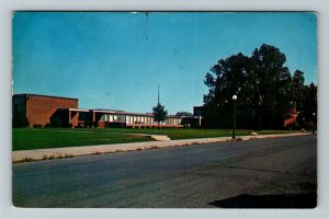 Wapakoneta OH-Ohio, Centennial Elementary School, Chrome Postcard