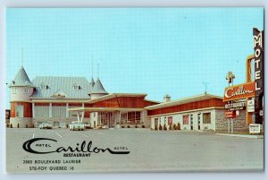 Ste-Foy Quebec Canada Postcard Hotel Carillon Restaurant c1950's Unposted