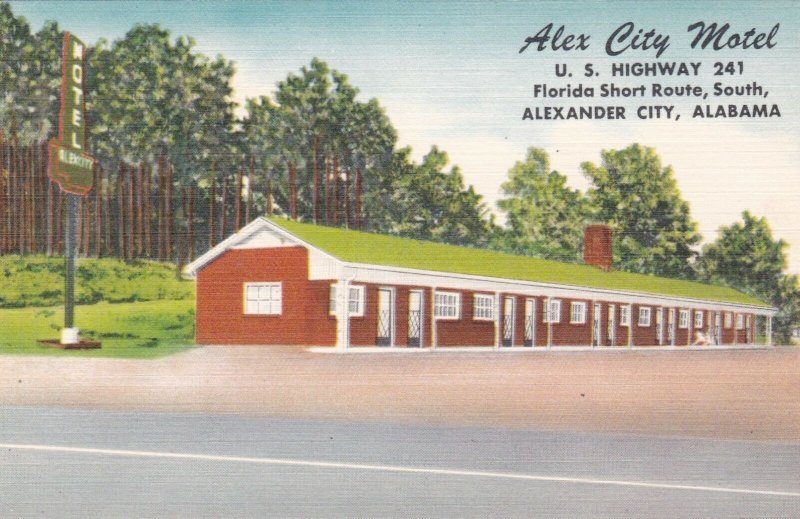 Alabama Alexander City Alex City Motel U S Highway 241 sk2837