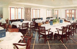 Pacific Far East Line SS Golden Bear Dining Salon Steamer Postcard JE359982