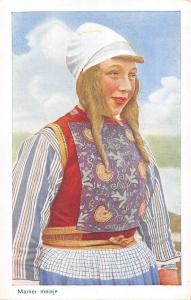 BR55731 Marker meisje folklore women femmes netherlands