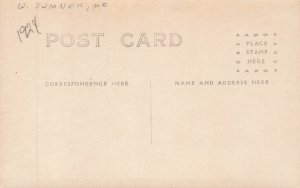 West Sumner ME The Wayside Inn Note Barn, Real Photo Postcard 