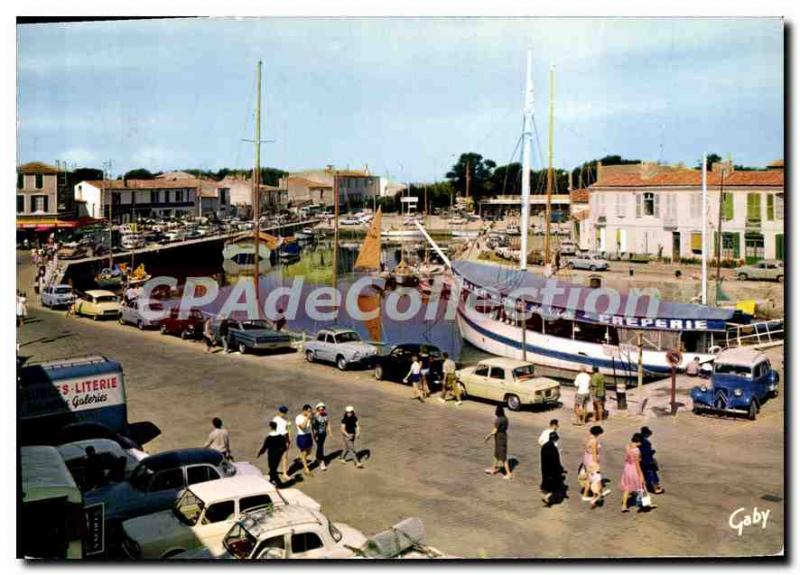 Postcard Modern I'Ile De Re Saint Martin Port