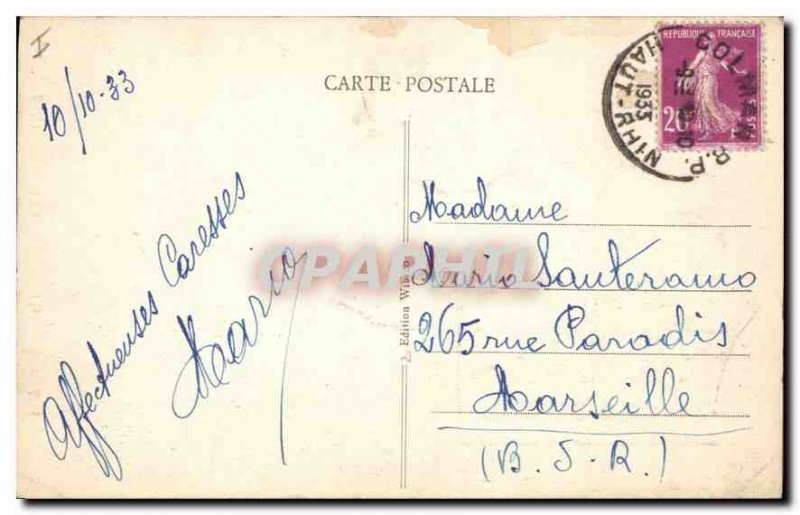 Old Postcard Colmar Quatorze