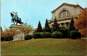 Missouri St Louis Statue Of St Louis & City Art Museum Forest Park