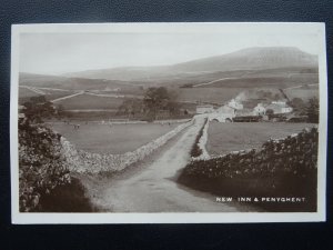 Yorkshire THE NEW INN & PENTGHENT or Pen-y-ghent - Old RP Postcard by Gaunt