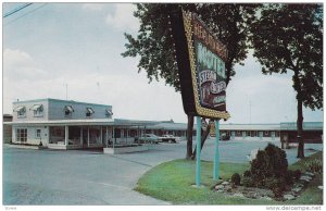 Exterior,  Beauty-Rest Motel,  Niagara Falls,  Ontario,  Canada,  40-60s