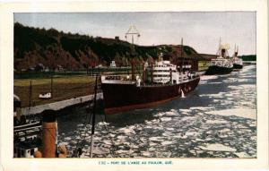 CPA AK CANADA Quebec - Port de l'Anse au Foulon (a428)