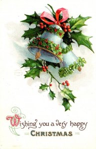 Christmas With Blue Bells and Holly