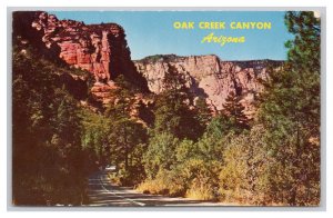 Oak Creek Canyon Natural Area Arizona Postcard
