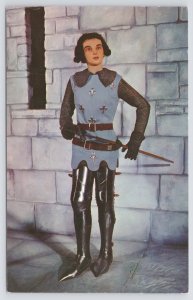 Theme Park & Expo~Joan of Arc Louis Tussard English Wax Museum~Vintage Postcard