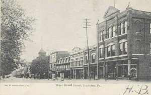 HAZLETON, Pennsylvania, 1907; West Broad Street