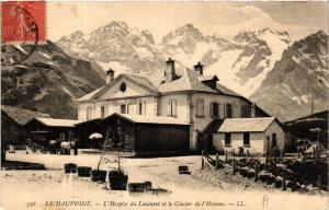 CPA Le Dauphiné - L'Hospice du LAUTARET et le Glacier de l'Homme (583390)