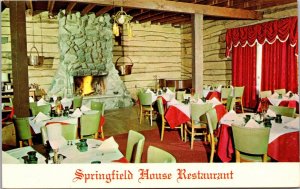 Postcard Springfield House Restaurant in Springfield, New Jersey~139311