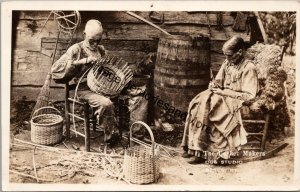 The Basket Makers Berea KY Real Photo Postcard PC256