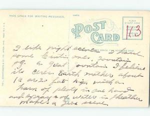 Divided-Back STREET SCENE Akron Ohio OH W2303