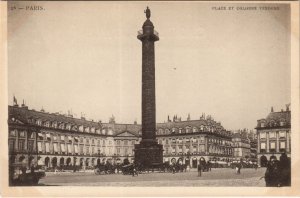 CPA PARIS 1e Place et Colonne Vendome (997391) 