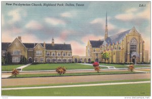 New Presbyterian Church, Highland Park, DALLAS, Texas, 1930-1940s