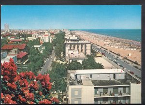 Italy Postcard - Rimini - Partial View of The Town and Beach   RR1517