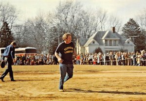 Billy Carter Playing Softball, With Atlanta Braves In Plains  