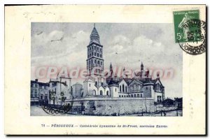 Old Postcard Perigueux Cathedarale Byzantine St Front Of Old Entree