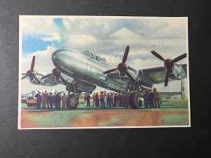 Mint England Aviation Postcard Lancastrian Rolls Royce Engines Aircraft