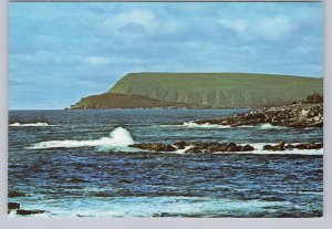 Rugged View Of Cape Breton's Coastline, Nova Scotia, Chrome Postcard #2