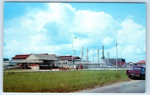 BRUNEI Gas Plant Seria Oil Fields Postcard