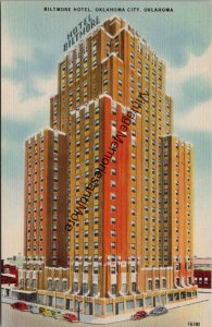 Biltmore Hotel Oklahoma City OK Postcard PC241