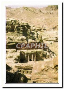 Postcard Modern Petra Tombs