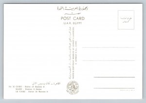 Cairo  Statue of Ramses II   Egypt  Postcard