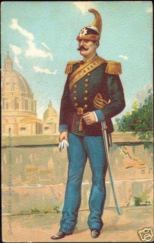 Vatican, Guardia Nobile Pontificia, Uniform (ca. 1899)