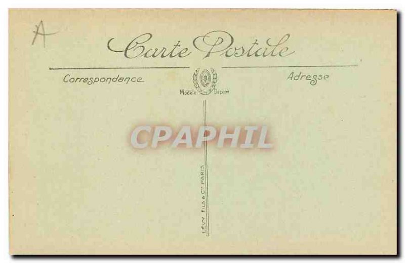 Postcard Thann Old Church Square