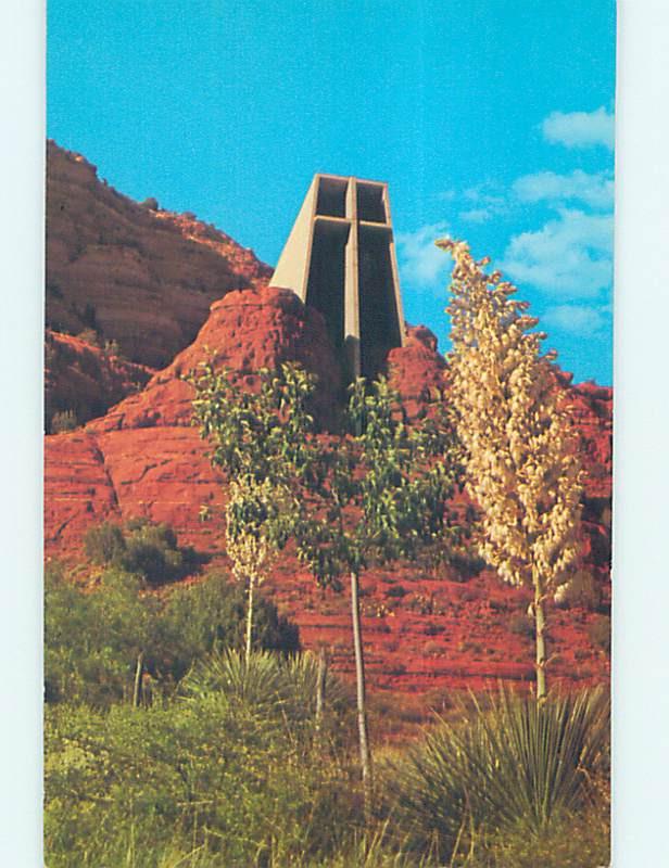 Unused Pre-1980 CHURCH SCENE Sedona Arizona AZ L4118