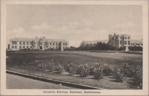 Postcard University Buildings Saskatoon Saskatchewan Canada