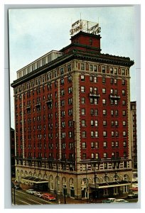 Vintage 1960's Advertising Postcard Hotel Severin Indianapolis Indiana Old Cars