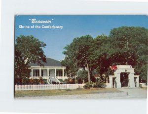 Q-19767 Beauvoir Shrine of the Confederacy Biloxi Mississippi