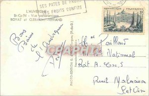 Postcard Modern Panoramic Royat and Clermont Ferrand