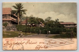 1907 Basel Mission Aburi Gold Coast Africa Postcard Vintage