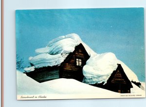 Postcard - Snowbound in Alaska