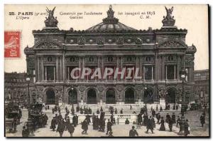 Paris - 9 - L & # 39Opera - Old Postcard