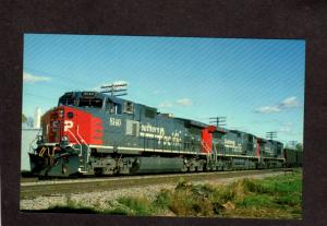 WI Southern Pacific Railroad Train GE Locomotive 8140 Railway Postcard Wisconsin