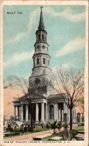 South Carolina Charleston St Philips Church Built 1723