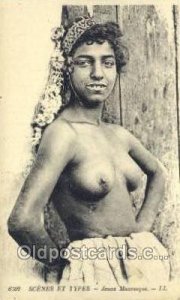 Jeune Mauresque Arab Nude Unused 